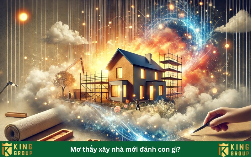 giải mã mơ thấy xây nhà và những con số may mắn