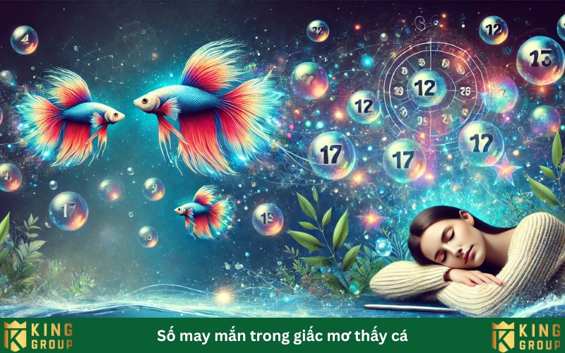 Số may mắn trong giấc mơ thấy cá